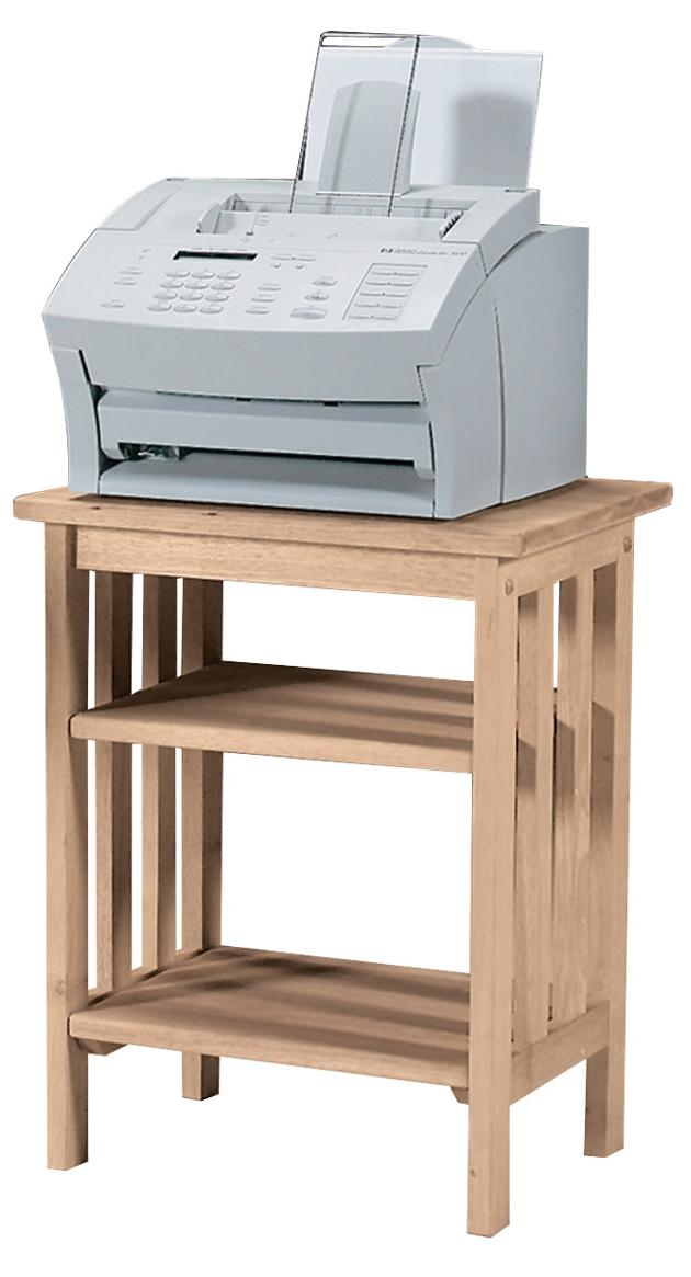 John Thomas SELECT Home Office 647 Mission Printer Stand Corner